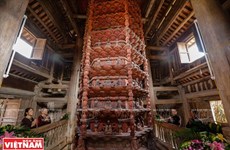 Tesoro del budismo en pagoda Giam 