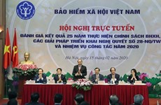 Destaca premier contribuciones del Seguro Social de Vietnam a la garantía del bienestar de los ciudadanos