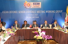 Altos funcionarios de ASEAN revisan contenidos para conferencia de ministro de defensa 