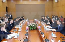 Dirigente partidista de Vietnam recibe a delegación del Consejo Empresarial Estados Unidos - ASEAN