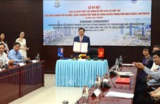Ciudades de Vietnam y Australia establecen relaciones de cooperación