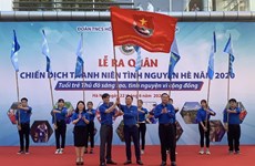 Lanzan en Hanoi la campaña de jóvenes voluntarios del verano 2020
