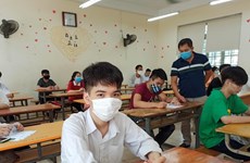 Inician examen de bachillerato en Vietnam 