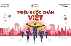 Marcha virtual para recaudar fondos a favor de lucha contra coronavirus en Vietnam