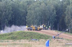 Ocupa Vietnam temporalmente segundo lugar en Biatlón de Tanques de Army Games