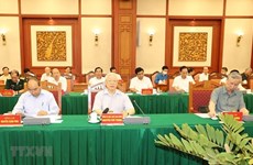 Máximo dirigente de Vietnam preside reunión del subcomité de documentos para XIII Congreso del PCV