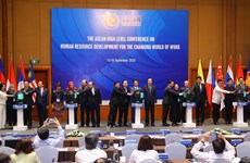 Sesiona conferencia ministerial de ASEAN sobre desarrollo de recursos humanos