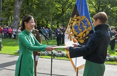 Presidenta de Estonia confía en relaciones más estrechas con Vietnam