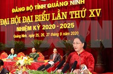 Presidenta del Parlamento insta a Quang Ninh a optimizar sus potencialidades 