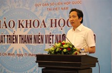 Vietnam aboga por el desarrollo integral de una juventud dinámica y creativa 