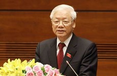 Máximo dirigente de Vietnam felicita a victoria electoral en Myanmar de la Liga Nacional para la Democracia