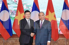 Vietnam y Laos decididos a fomentar la cooperación integral