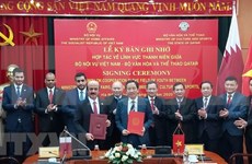 Vietnam y Qatar fomentan cooperación en sector juvenil