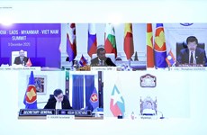 Sesiona décima Cumbre de cooperación Camboya-Laos-Myanmar-Vietnam