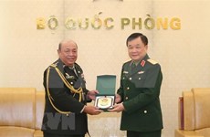 Vietnam y Camboya estrechan cooperación militar
