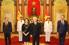 Máximo dirigente de Vietnam aboga por incrementar lazos con otros países