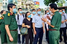 Revisan en Ciudad Ho Chi Minh labores de tratamiento a pacientes del COVID-19