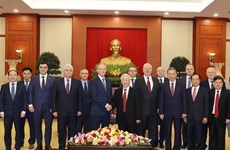 Máximo dirigente vietnamita pide fortalecer cooperación en defensa con Rusia 