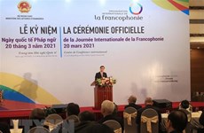Conmemoran en Vietnam Día Internacional de la Francofonía 