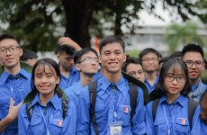 Lanzan actividades en respuesta al Mes de la Juventud 2021 en Hanoi 