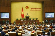 Concluye Parlamento vietnamita segunda jornada del XI período de sesiones 