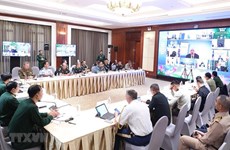 Efectúan reunión virtual del Grupo de trabajo de altos funcionarios de Defensa de la ASEAN y socios