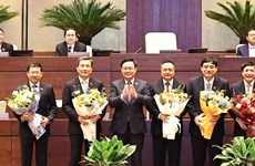Eligen dirigentes de Asamblea Nacional y Auditoría Estatal de Vietnam 