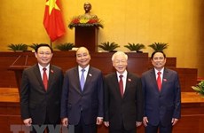 Líderes del mundo trasmiten felicitaciones a nuevos dirigentes de Vietnam