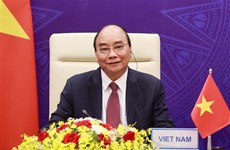 Presidente de Vietnam participa en la cumbre virtual sobre el cambio climático