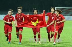 Selección femenina de fútbol de Vietnam asciende en ranking mundial