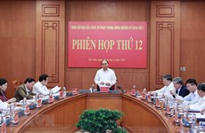 Presidente vietnamita encabeza reunión de la Dirección Central para Reforma Judicial