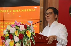 Provincia vietnamita de Khanh Hoa debe desarrollar economía marítima sólida, según funcionario partidista
