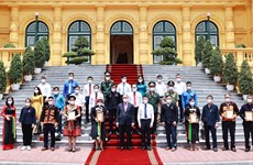 Presidente vietnamita pide mayor atención a etnias minoritarias en provincia de Bac Giang
