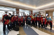 Selección vietnamita llega a EAU para buscar boleto a Copa Mundial de Futsal
