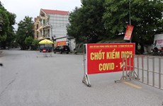 Ciudad de Bac Ninh realiza bloqueo y distanciamiento social temporal