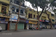 Intensifica Hanoi medidas de restricción por el COVID-19