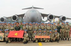 Incorporarse a los cascos azules evidencia política exterior de Vietnam
