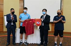 Embajador vietnamita anima a la selección nacional de fútbol de cara a eliminatorias mundialistas
