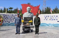 Estatua del general Vo Nguyen Giap custodia la soberanía vietnamita en archipiélago de Truong Sa