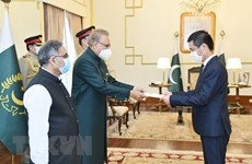Vietnam desea promover los nexos de cooperación con Pakistán 