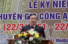 Visita oficial de dirigente laosiano a Vietnam marca nueva página en las relaciones bilaterales