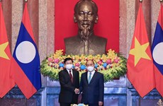 Presidente vietnamita se reúne con máximo dirigente de Laos 