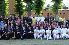 Establecen Federación de artes marciales tradicionales de Vietnam en Italia 