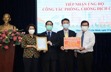 Empresas extranjeras apoyan a Ciudad Ho Chi Minh en lucha contra el COVID-19