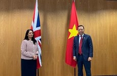 Vietnam y Reino Unido promueven cooperación en seguridad