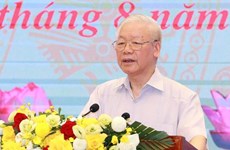 Exige máximo dirigente partidista de Vietnam consolidar gran unidad nacional