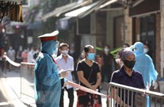 Hanoi detecta 20 nuevos casos positivos del SARS-CoV-2