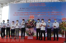 Provincia vietnamita aprueba proyecto millonario de obleas de silicio
