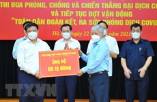 Empresas vietnamitas unen esfuerzos en lucha contra el COVID-19