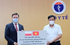 Vietnam recibe casi dos millones de dosis de vacuna AstraZeneca 